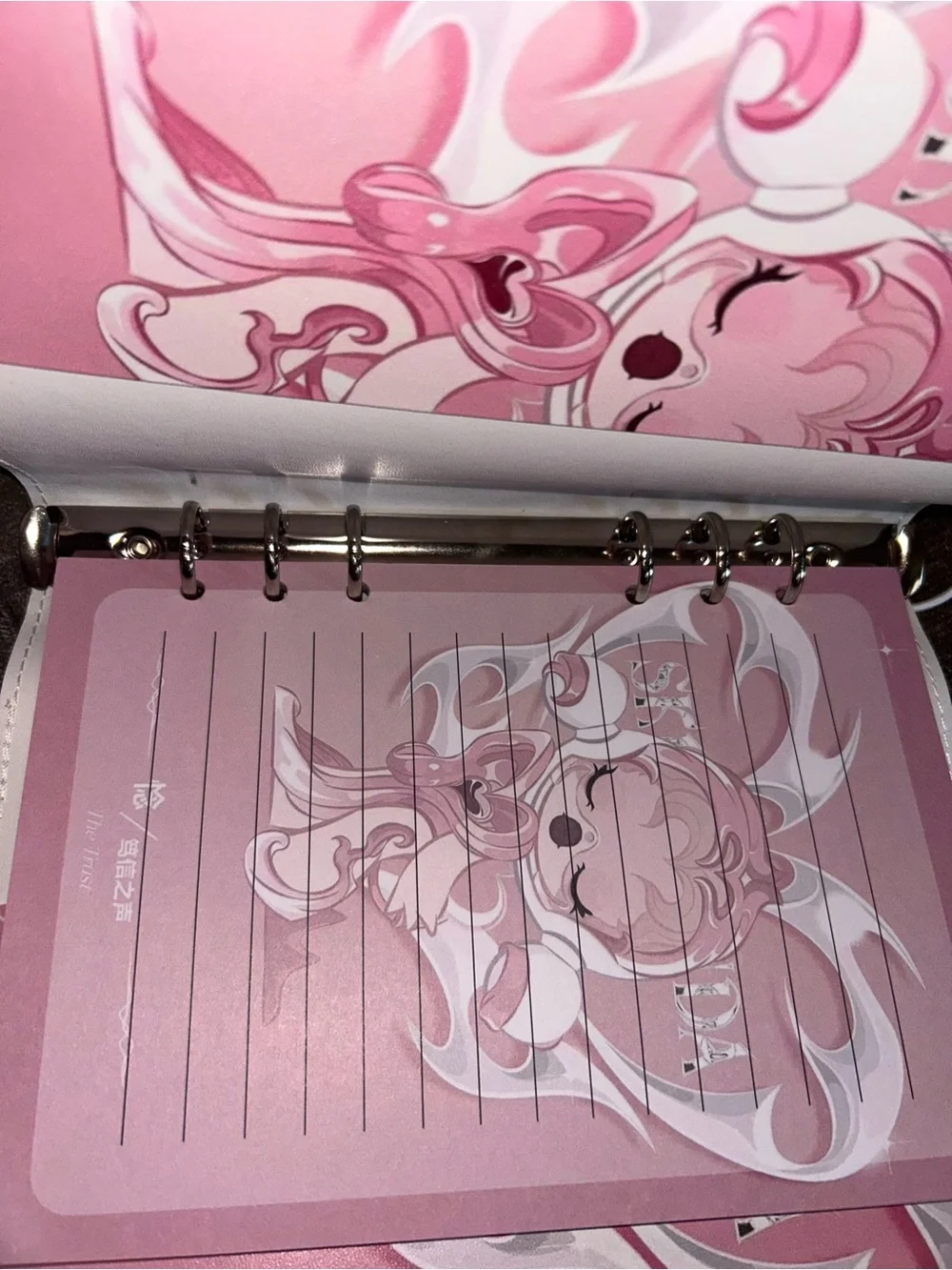 A5 Skull Panda Soft Binder w/ Paper!!